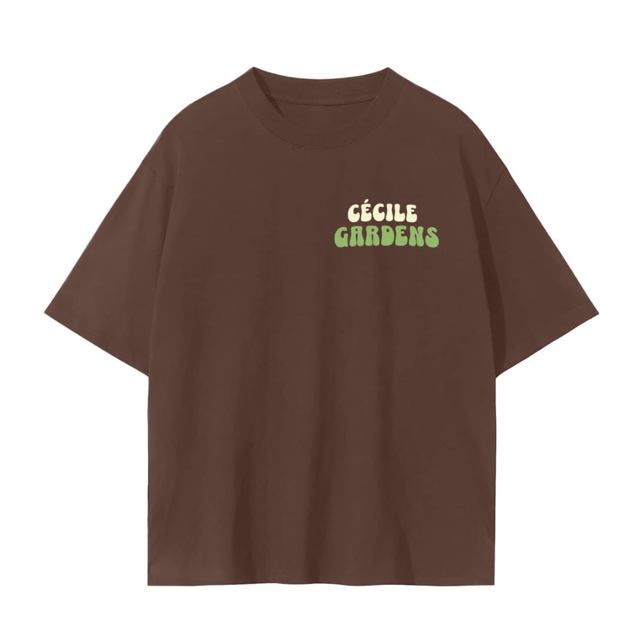 The Man on the Tram t-shirt, front